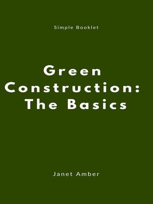 cover image of Green Construction
